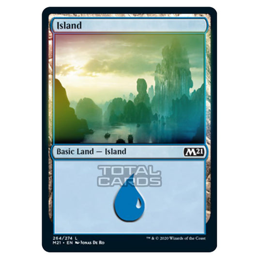 Magic The Gathering - Core Set 2021 - Island - 264/274 (Foil)
