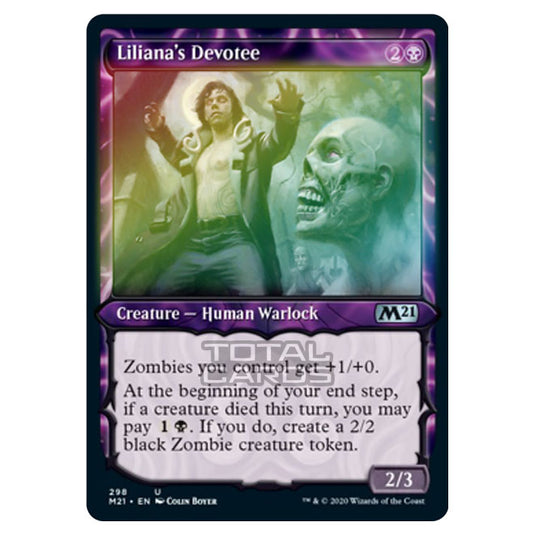 Magic The Gathering - Core Set 2021 - Liliana's Devotee - 298/274 (Foil)