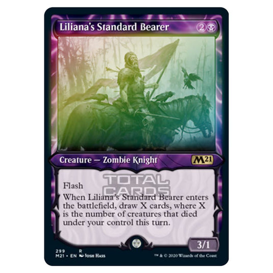 Magic The Gathering - Core Set 2021 - Liliana's Standard Bearer - 299/274 (Foil)