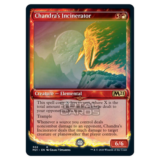 Magic The Gathering - Core Set 2021 - Chandra's Incinerator - 302/274 (Foil)