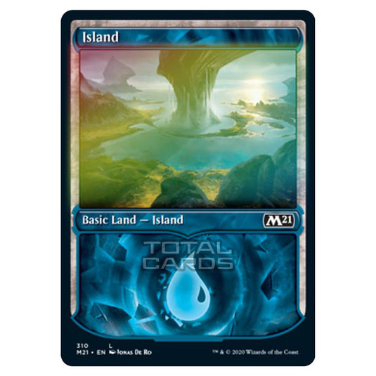 Magic The Gathering - Core Set 2021 - Island - 310/274 (Foil)
