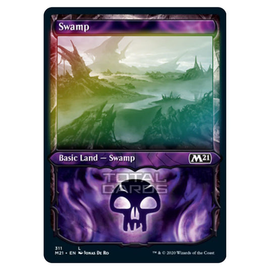 Magic The Gathering - Core Set 2021 - Swamp - 311/274 (Foil)