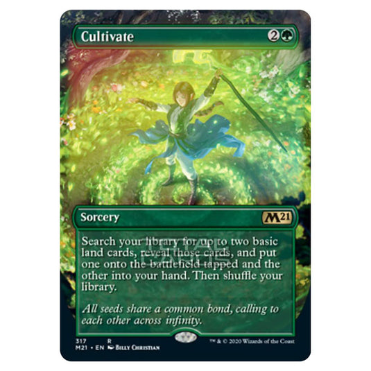 Magic The Gathering - Core Set 2021 - Cultivate - 317/274 (Foil)