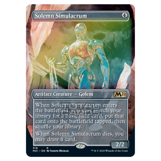 Magic The Gathering - Core Set 2021 - Solemn Simulacrum - 319/274 (Foil)