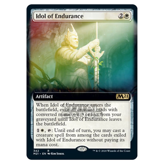 Magic The Gathering - Core Set 2021 - Idol of Endurance - 342/274 (Foil)