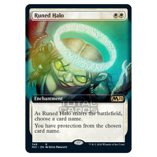 Magic The Gathering - Core Set 2021 - Runed Halo - 346/274 (Foil)