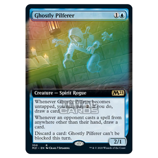 Magic The Gathering - Core Set 2021 - Ghostly Pilferer - 350/274 (Foil)