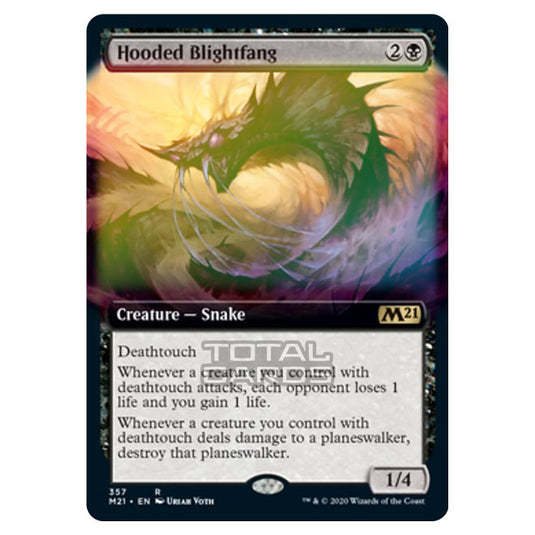 Magic The Gathering - Core Set 2021 - Hooded Blightfang - 357/274 (Foil)