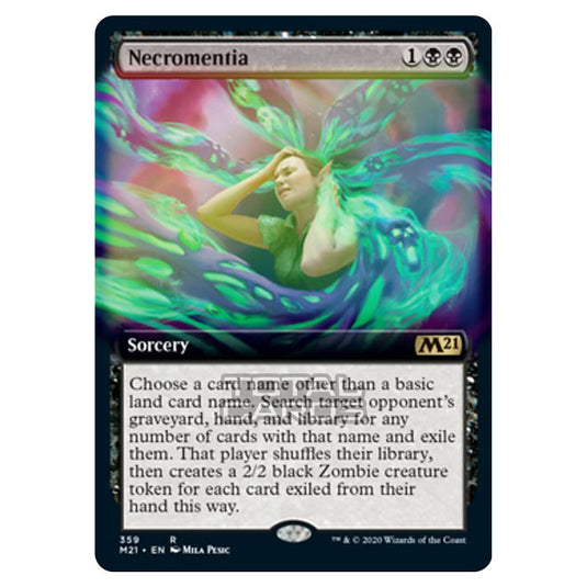 Magic The Gathering - Core Set 2021 - Necromentia - 359/274 (Foil)