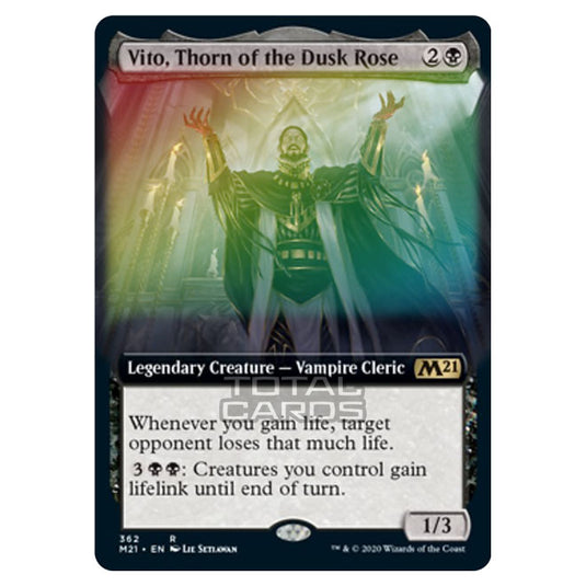 Magic The Gathering - Core Set 2021 - Vito, Thorn of the Dusk Rose - 362/274 (Foil)