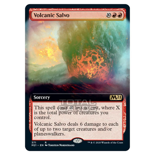 Magic The Gathering - Core Set 2021 - Volcanic Salvo - 371/274 (Foil)