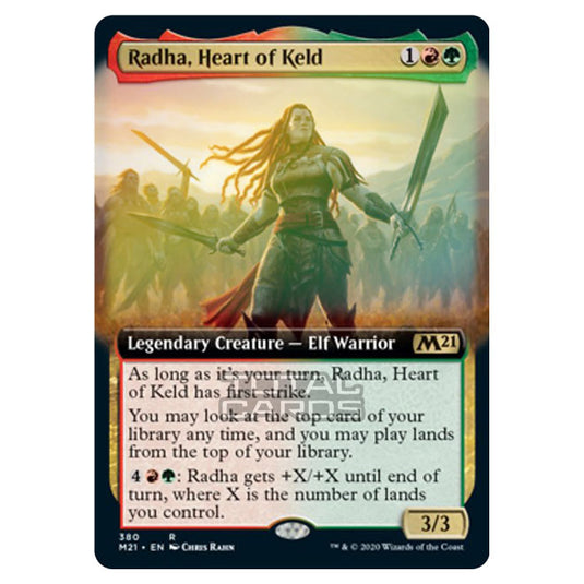 Magic The Gathering - Core Set 2021 - Radha, Heart of Keld - 380/274 (Foil)