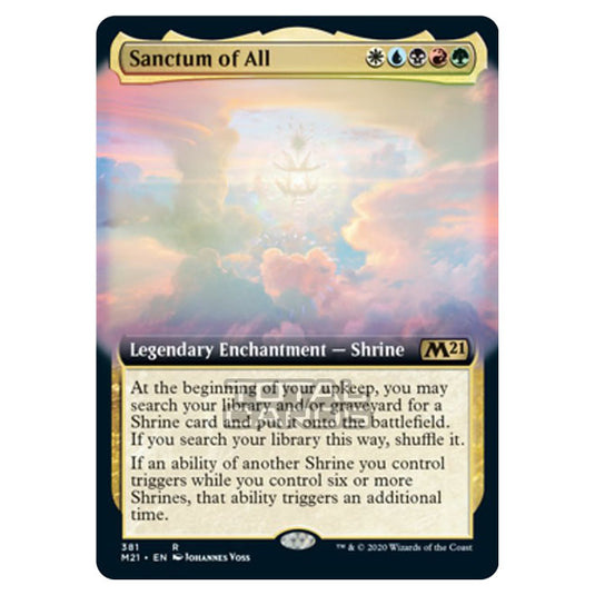Magic The Gathering - Core Set 2021 - Sanctum of All - 381/274 (Foil)