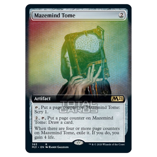 Magic The Gathering - Core Set 2021 - Mazemind Tome - 383/274 (Foil)