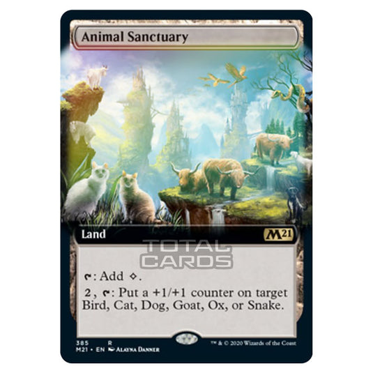 Magic The Gathering - Core Set 2021 - Animal Sanctuary - 385/274 (Foil)