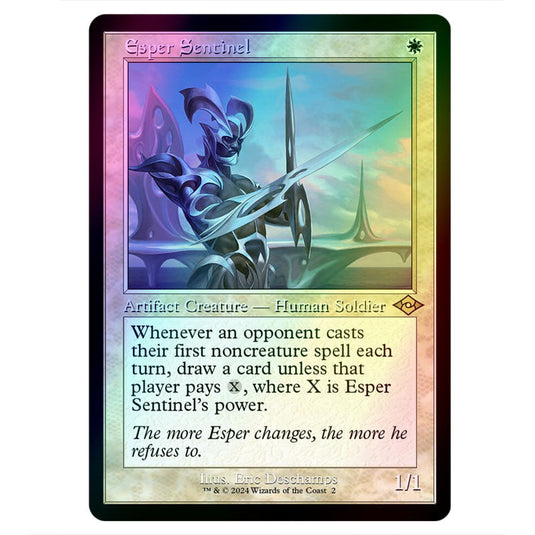 Magic The Gathering - Modern Horizons 2 Timeshifts - Esper Sentinel - 0002 (Foil)