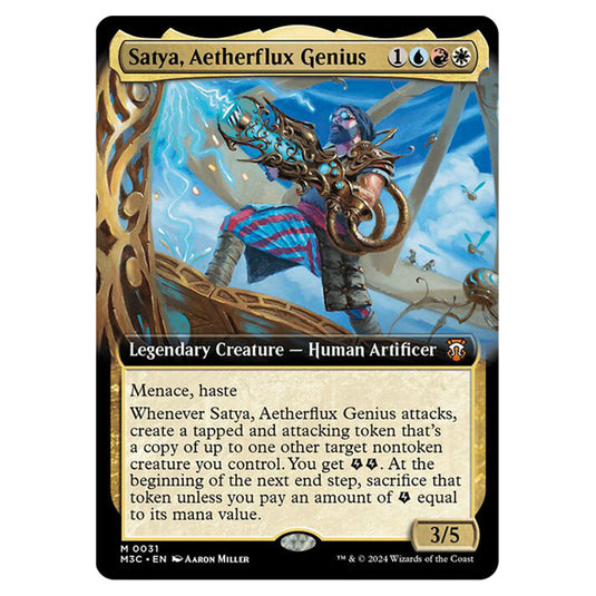 Magic The Gathering - Modern Horizons 3 Commander - Satya, Aetherflux Genius - 0031