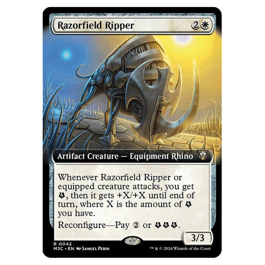 Magic The Gathering - Modern Horizons 3 Commander - Razorfield Ripper - 0042
