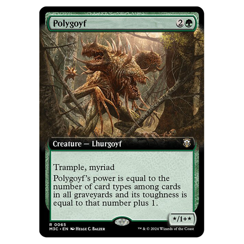 Magic The Gathering - Modern Horizons 3 Commander - Polygoyf - 0065 Magic The Gathering - Modern Horizons 3 Commander - Polygoyf - 0065
