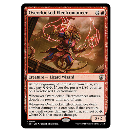 Magic The Gathering - Modern Horizons 3 Commander - Overclocked Electromancer - 0110