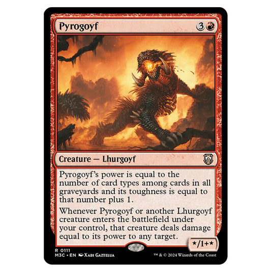 Magic The Gathering - Modern Horizons 3 Commander - Pyrogoyf - 0111