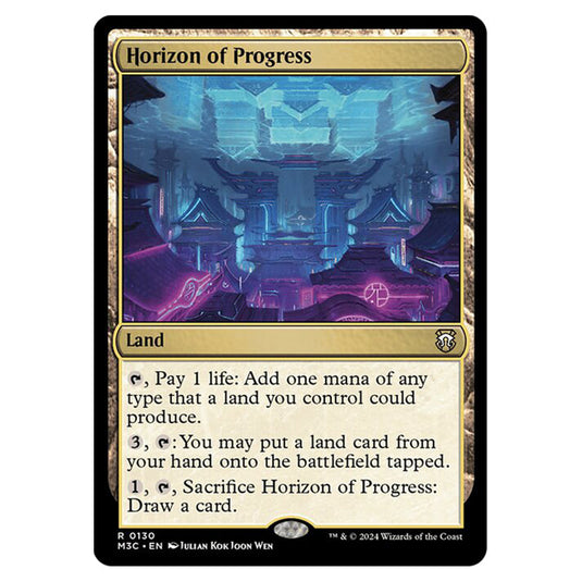 Magic The Gathering - Modern Horizons 3 Commander - Horizon of Progress - 0130