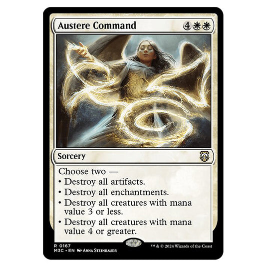 Magic The Gathering - Modern Horizons 3 Commander - Austere Command - 0167
