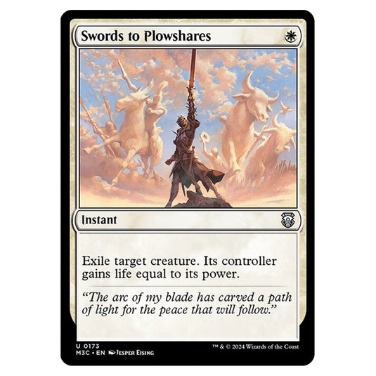Magic The Gathering - Modern Horizons 3 Commander - Swords to Plowshares - 0173
