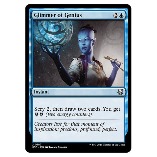 Magic The Gathering - Modern Horizons 3 Commander - Glimmer of Genius - 0187