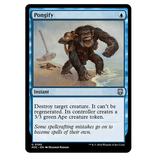 Magic The Gathering - Modern Horizons 3 Commander - Pongify - 0190