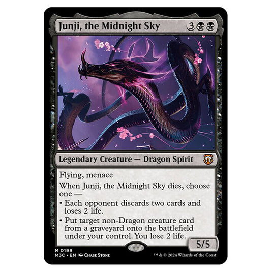 Magic The Gathering - Modern Horizons 3 Commander - Junji, the Midnight Sky - 0199