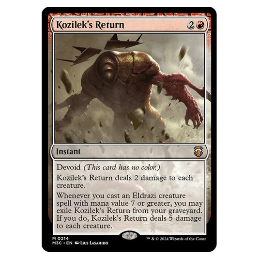 Magic The Gathering - Modern Horizons 3 Commander - Kozilek's Return - 0214
