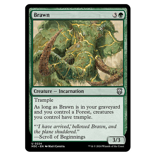 Magic The Gathering - Modern Horizons 3 Commander - Brawn - 0224