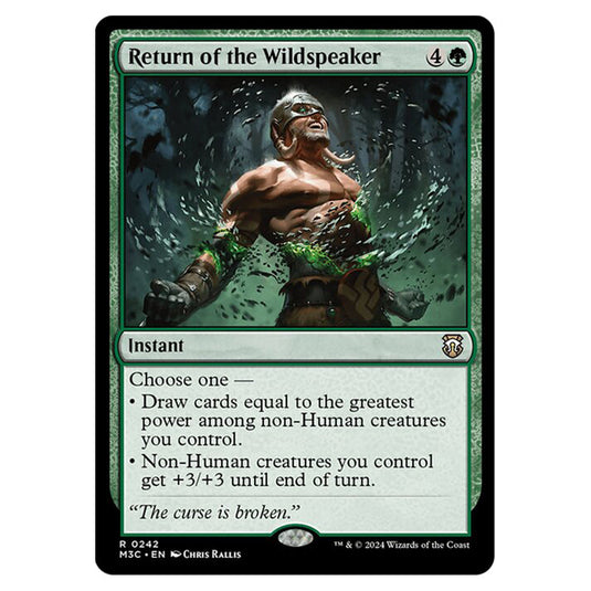 Magic The Gathering - Modern Horizons 3 Commander - Return of the Wildspeaker - 0242
