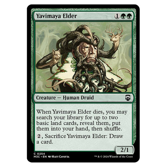 Magic The Gathering - Modern Horizons 3 Commander - Yavimaya Elder - 0254