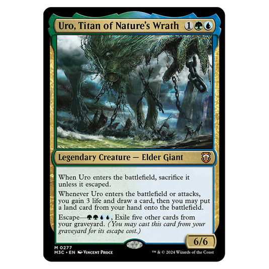 Magic The Gathering - Modern Horizons 3 Commander - Uro, Titan of Nature's Wrath - 0277