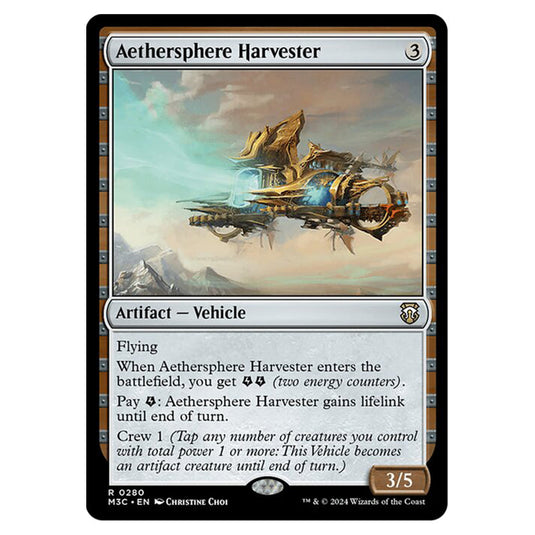 Magic The Gathering - Modern Horizons 3 Commander - Aethersphere Harvester - 0280