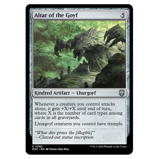 Magic The Gathering - Modern Horizons 3 Commander - Altar of the Goyf - 0282