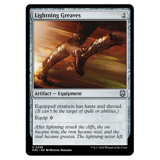 Magic The Gathering - Modern Horizons 3 Commander - Lightning Greaves - 0298
