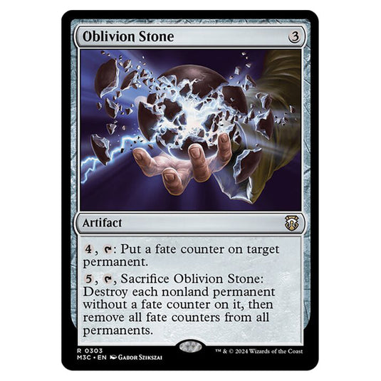 Magic The Gathering - Modern Horizons 3 Commander - Oblivion Stone - 0303