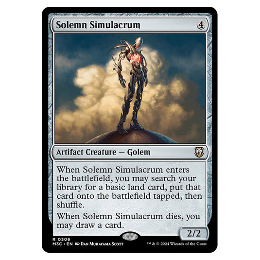 Magic The Gathering - Modern Horizons 3 Commander - Solemn Simulacrum - 0306