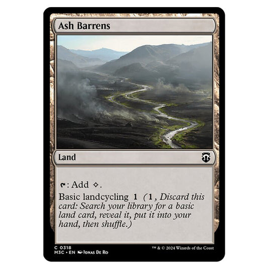 Magic The Gathering - Modern Horizons 3 Commander - Ash Barrens - 0318