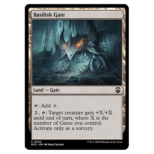 Magic The Gathering - Modern Horizons 3 Commander - Basilisk Gate - 0320