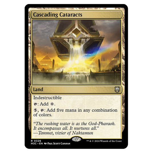 Magic The Gathering - Modern Horizons 3 Commander - Cascading Cataracts - 0326
