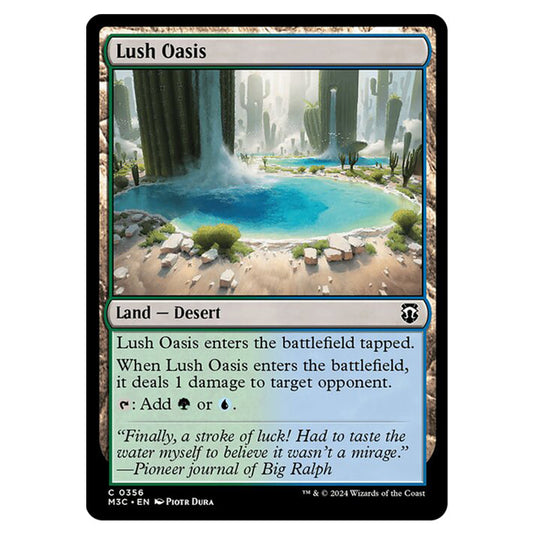 Magic The Gathering - Modern Horizons 3 Commander - Lush Oasis - 0356