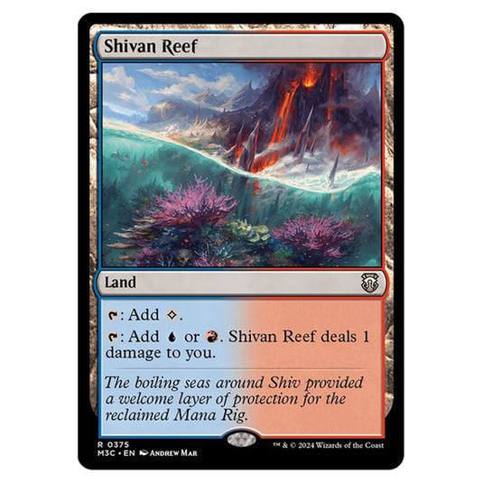 Magic The Gathering - Modern Horizons 3 Commander - Shivan Reef - 0375