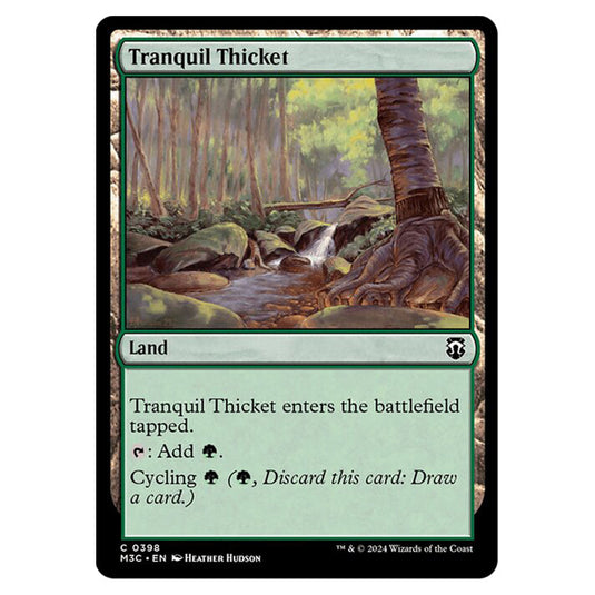 Magic The Gathering - Modern Horizons 3 Commander - Tranquil Thicket - 0398
