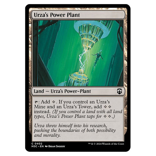 Magic The Gathering - Modern Horizons 3 Commander - Urza's Power Plant - 0402