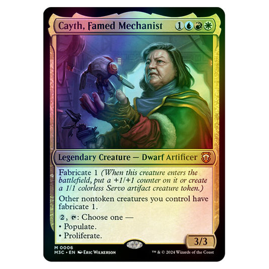 Magic The Gathering - Modern Horizons 3 Commander - Cayth, Famed Mechanist - 0006 (Foil)