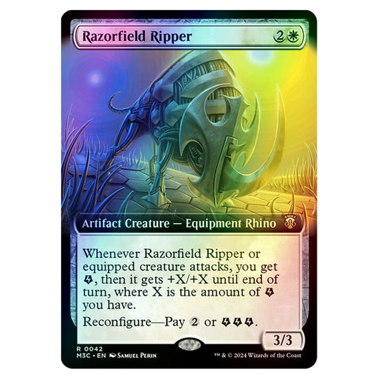 Magic The Gathering - Modern Horizons 3 Commander - Razorfield Ripper - 0042 (Foil)